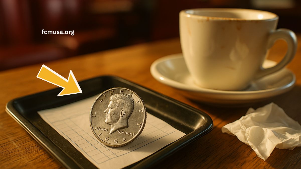 1964 Kennedy Half Dollar Left As Tip At Diner Now Making Headlines Nationwide!