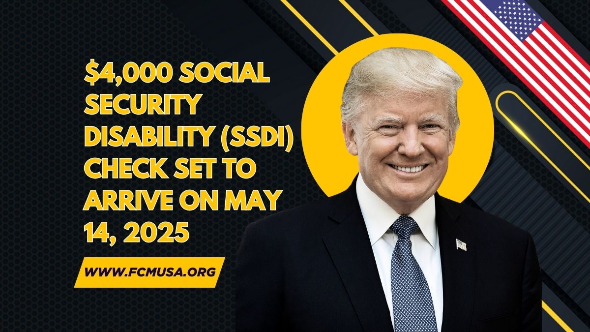 $4,000 Social Security Disability (SSDI) Check Set to Arrive on May 14, 2025